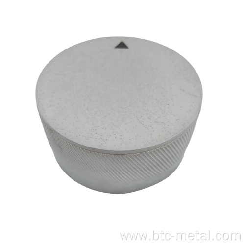 ISO9001 zinc alloy temperature selector knob